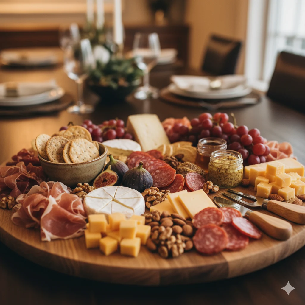 Gourmet Charcuterie Night raffle basket