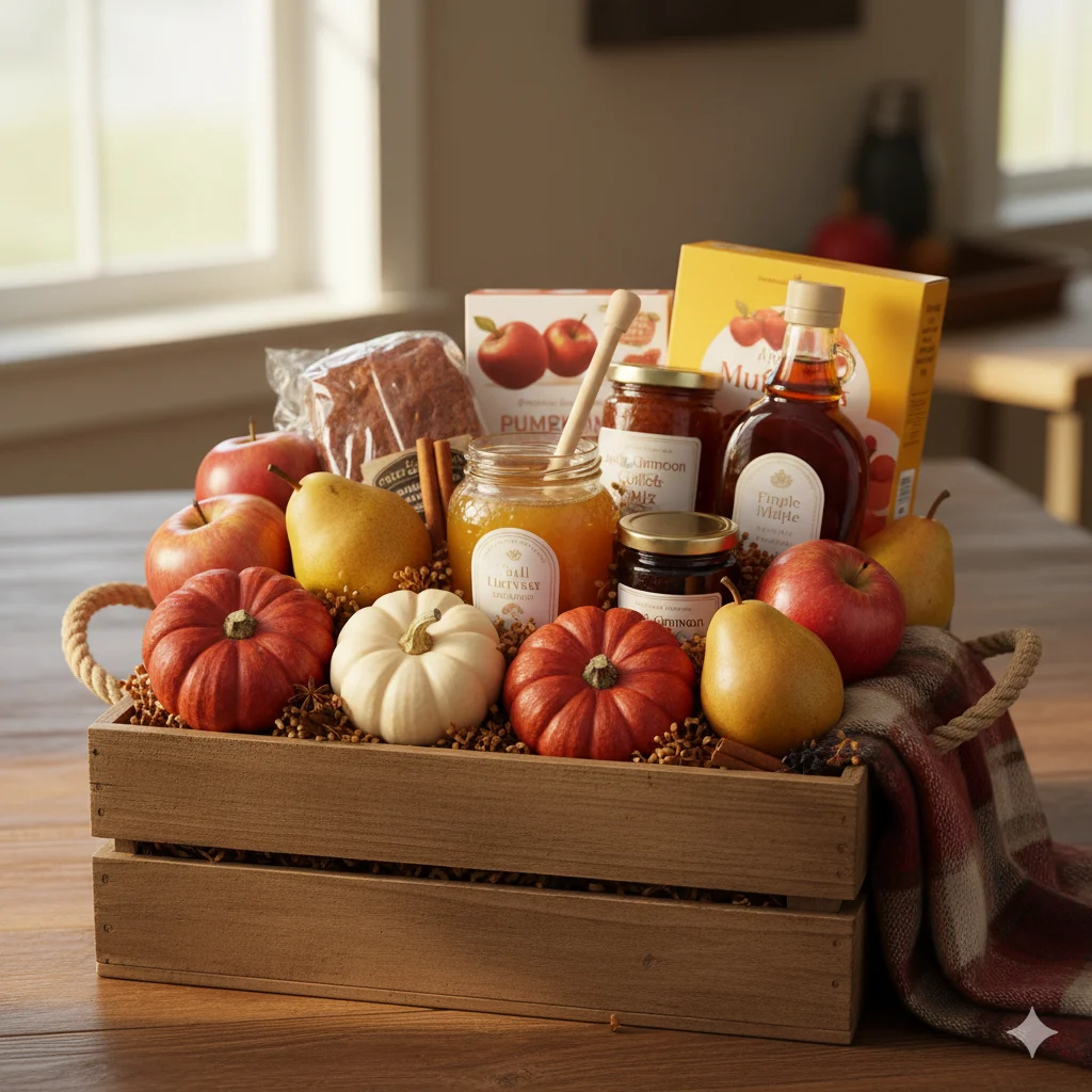 Fall Harvest church raffle basket